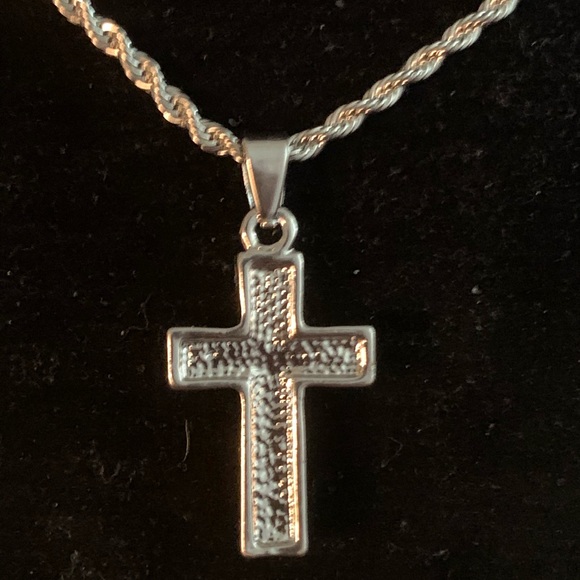 COPY - Pendant Necklace Cross Charm - Picture 2 of 4